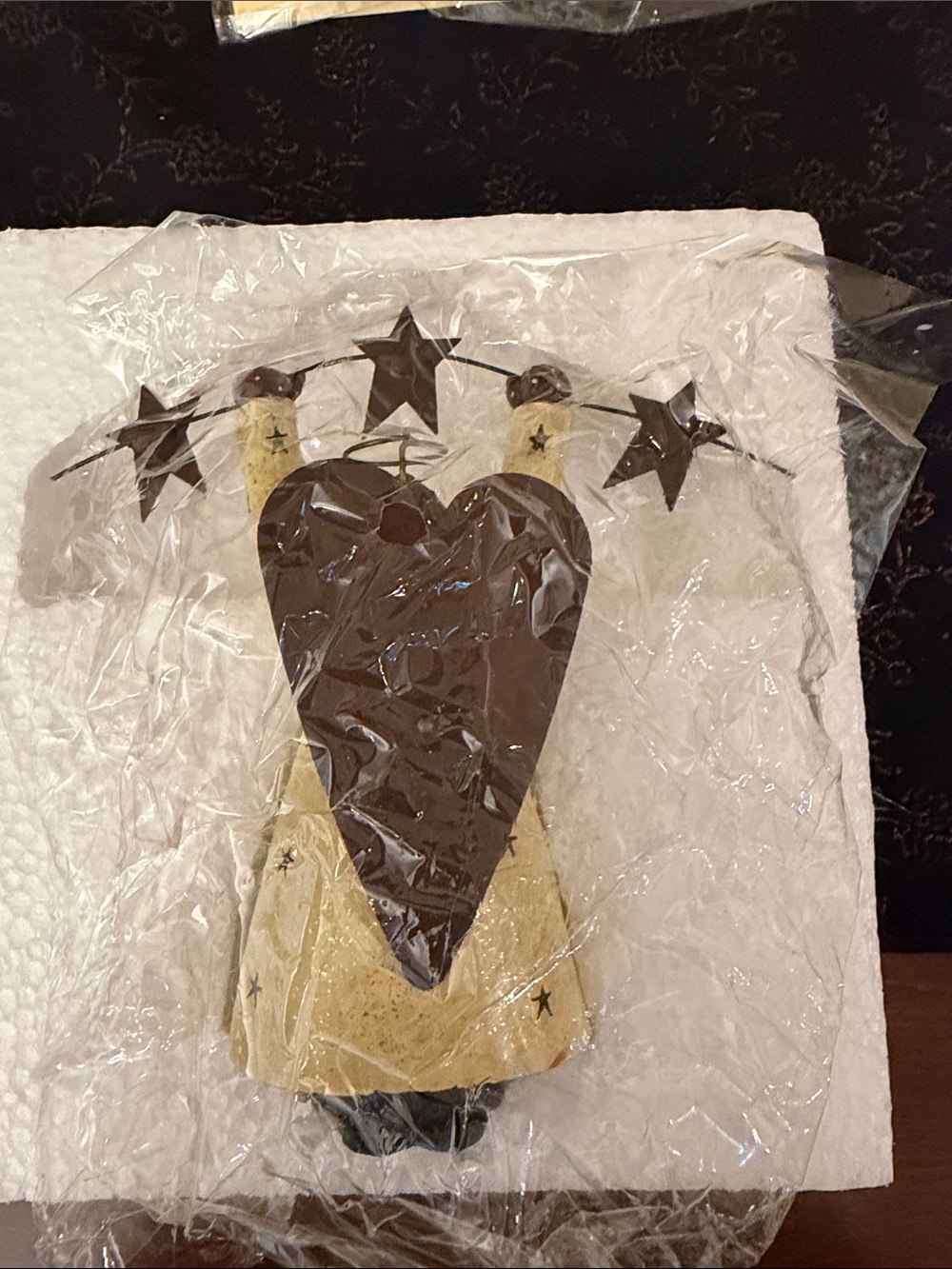 Williraye Studio angel w/halo and stars - Picture 3 of 6